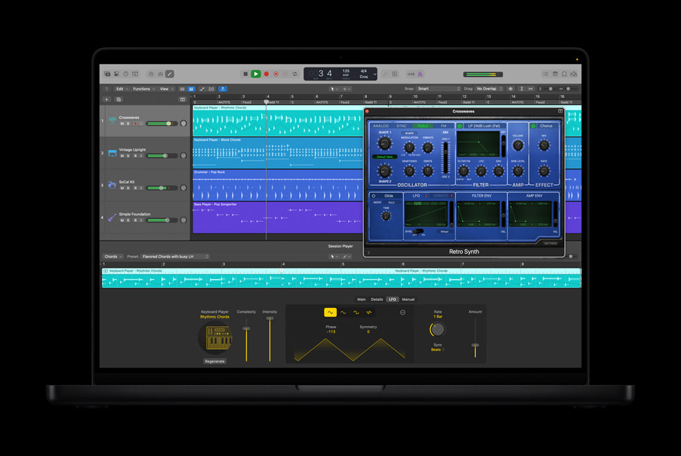 Logic Pro 12 Synth Player