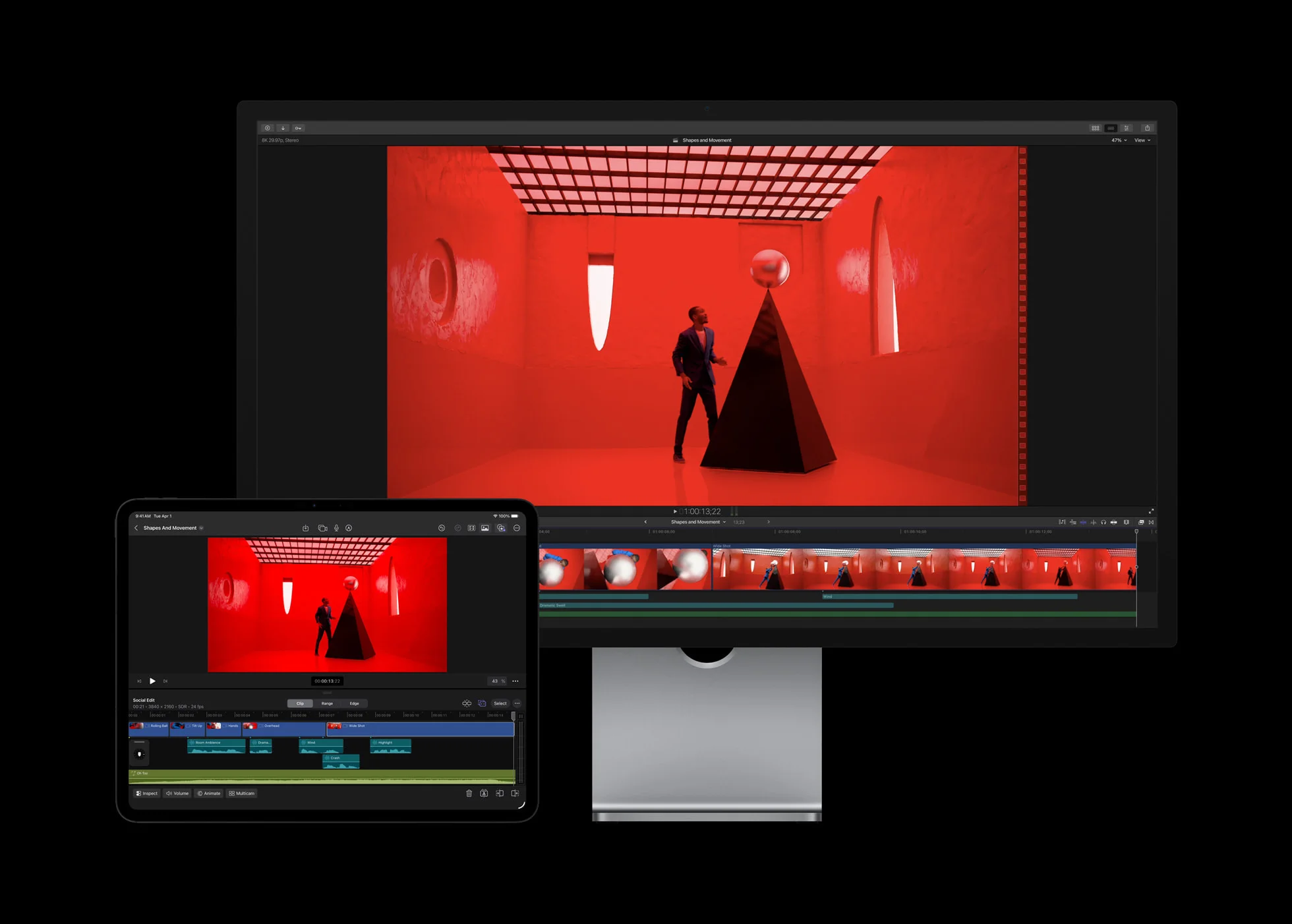 Final Cut Pro Hero Interface