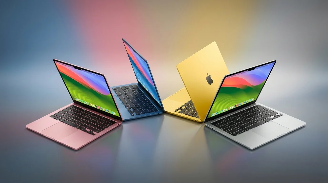 MacBook Neo와 MacBook Air M5 나란히 비교