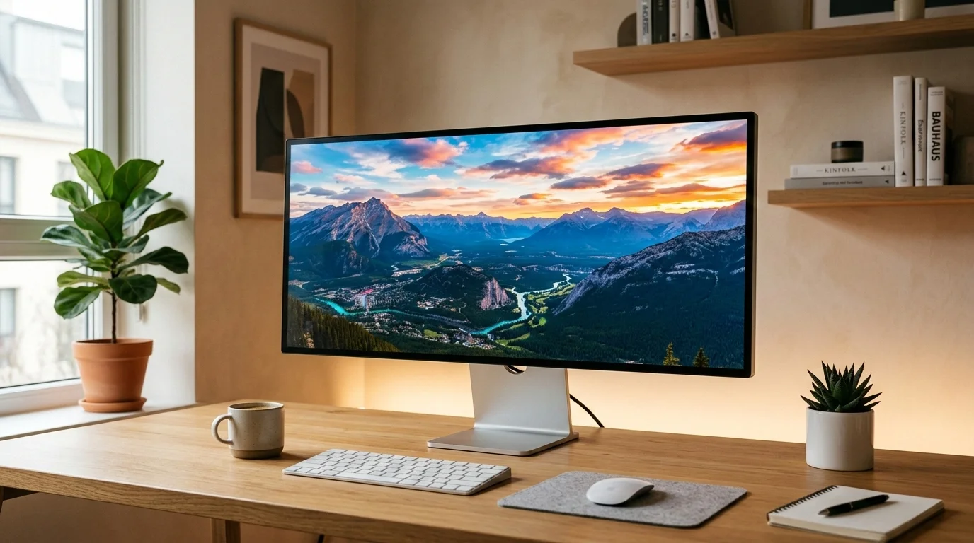 Studio Display XDR과 Studio Display 나란히 비교