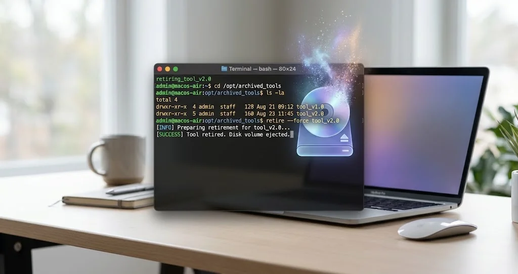 hdiutil Is Deprecated in macOS 27. Its Replacement Already Shipped.