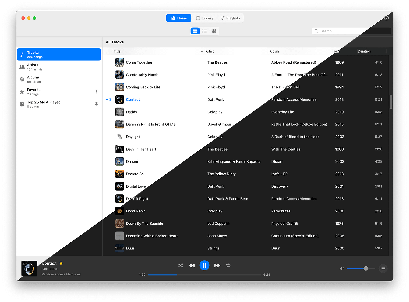 Petrichor Music Player