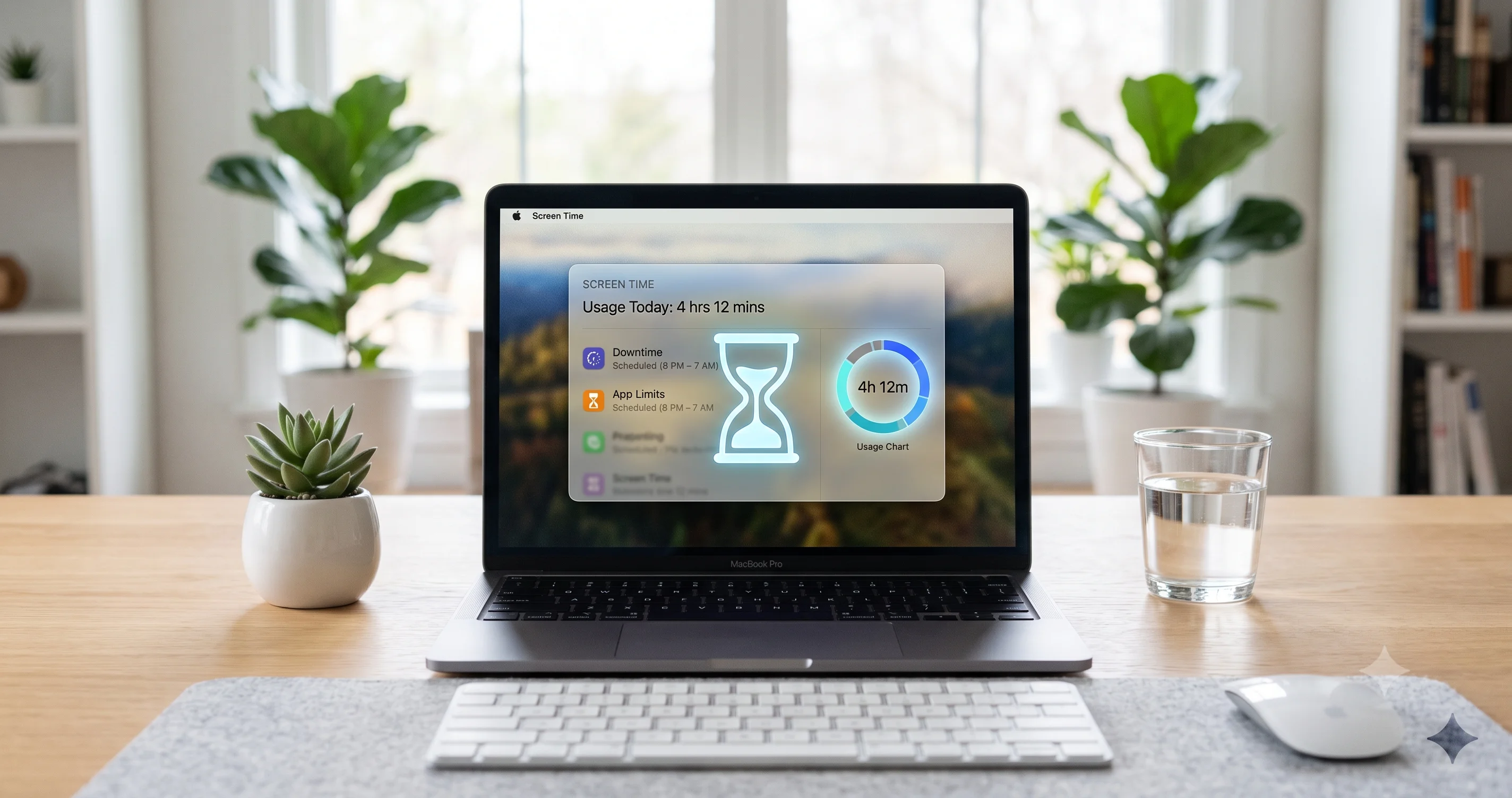Настройка Screen Time и временных бюджетов на Mac в macOS 27