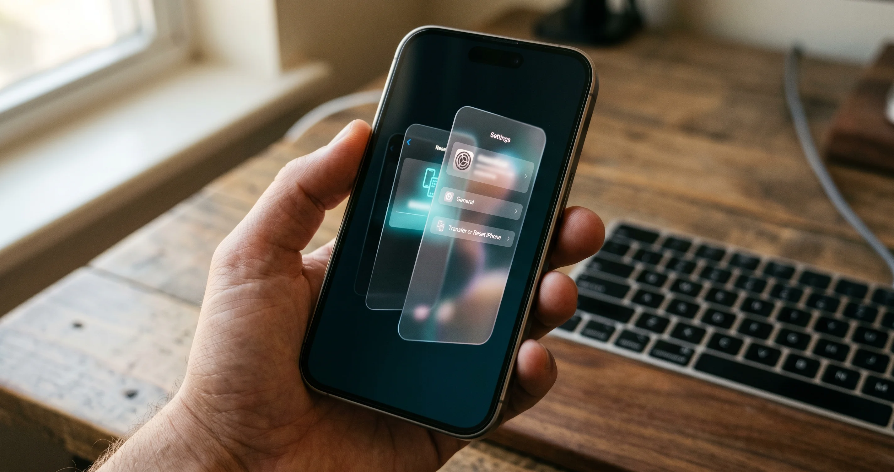 Reset iPhone Access menu path on iOS
