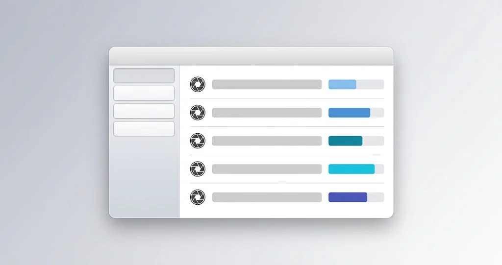 Disk Utility showing the APFS snapshot list for a Mac's data volume