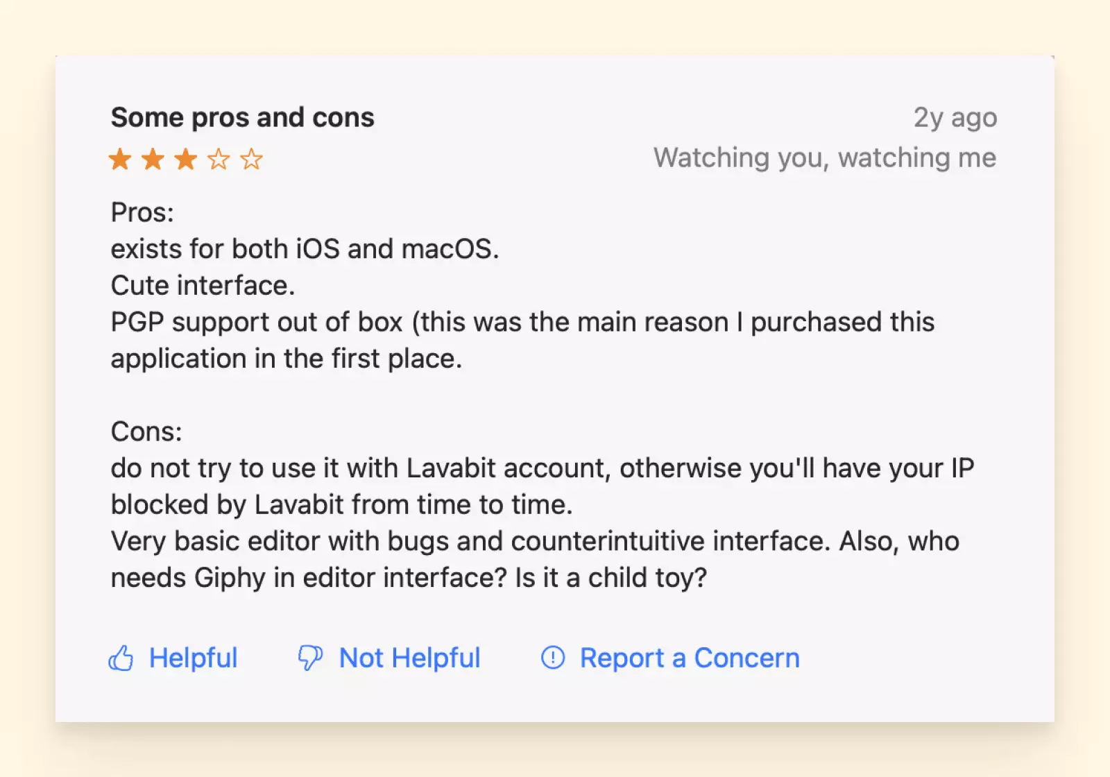Canary Mail Interface