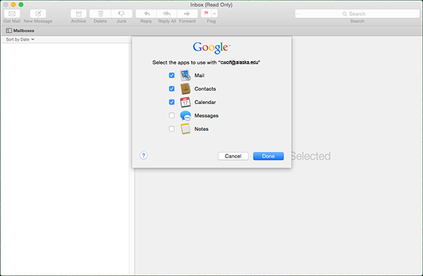 Gmail Setup Step 4