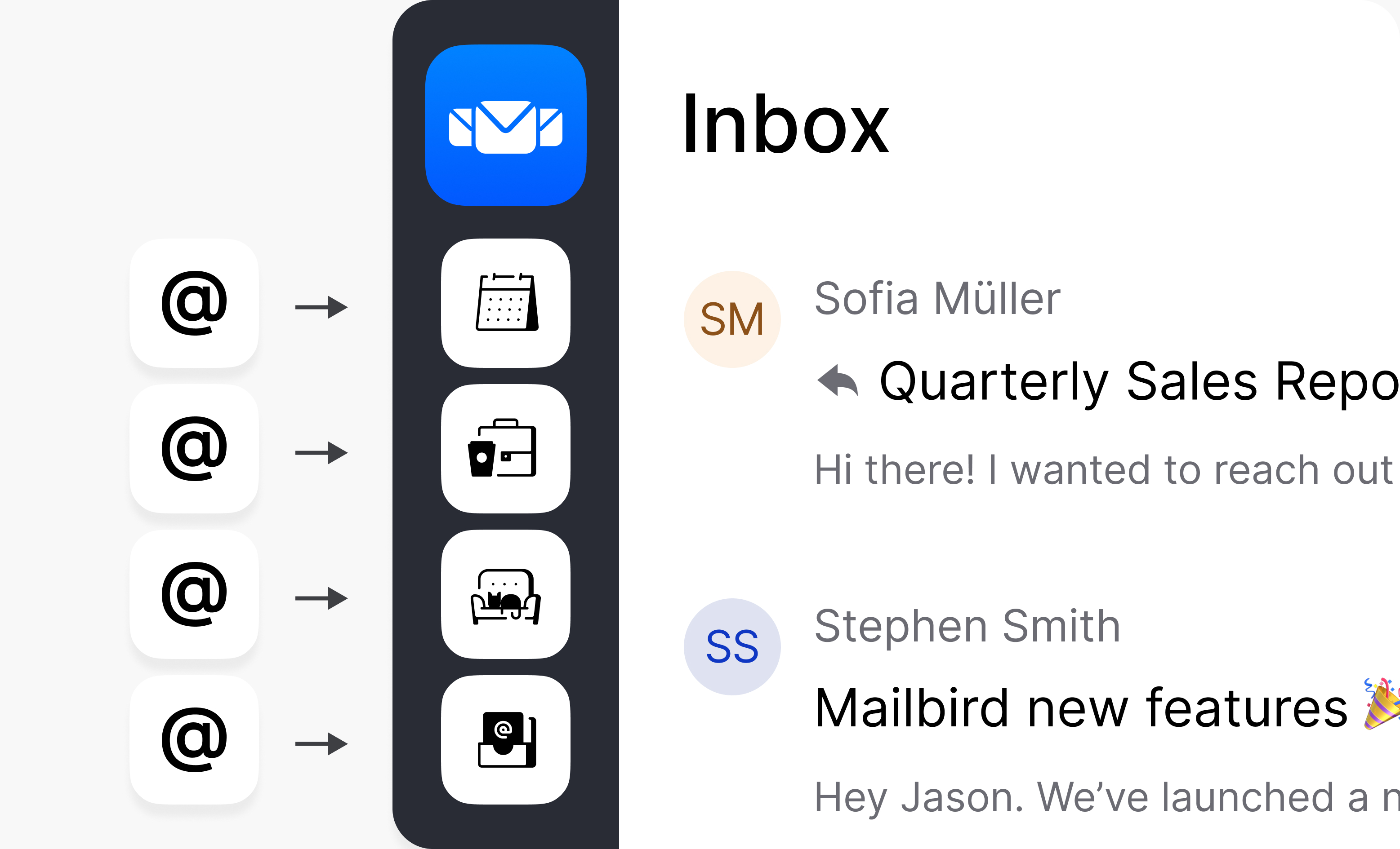 Mailbird Unified Inbox