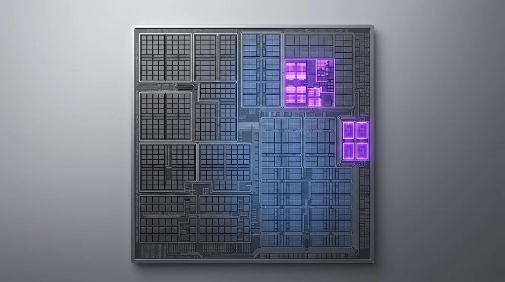 Comparaison d'architecture de puces