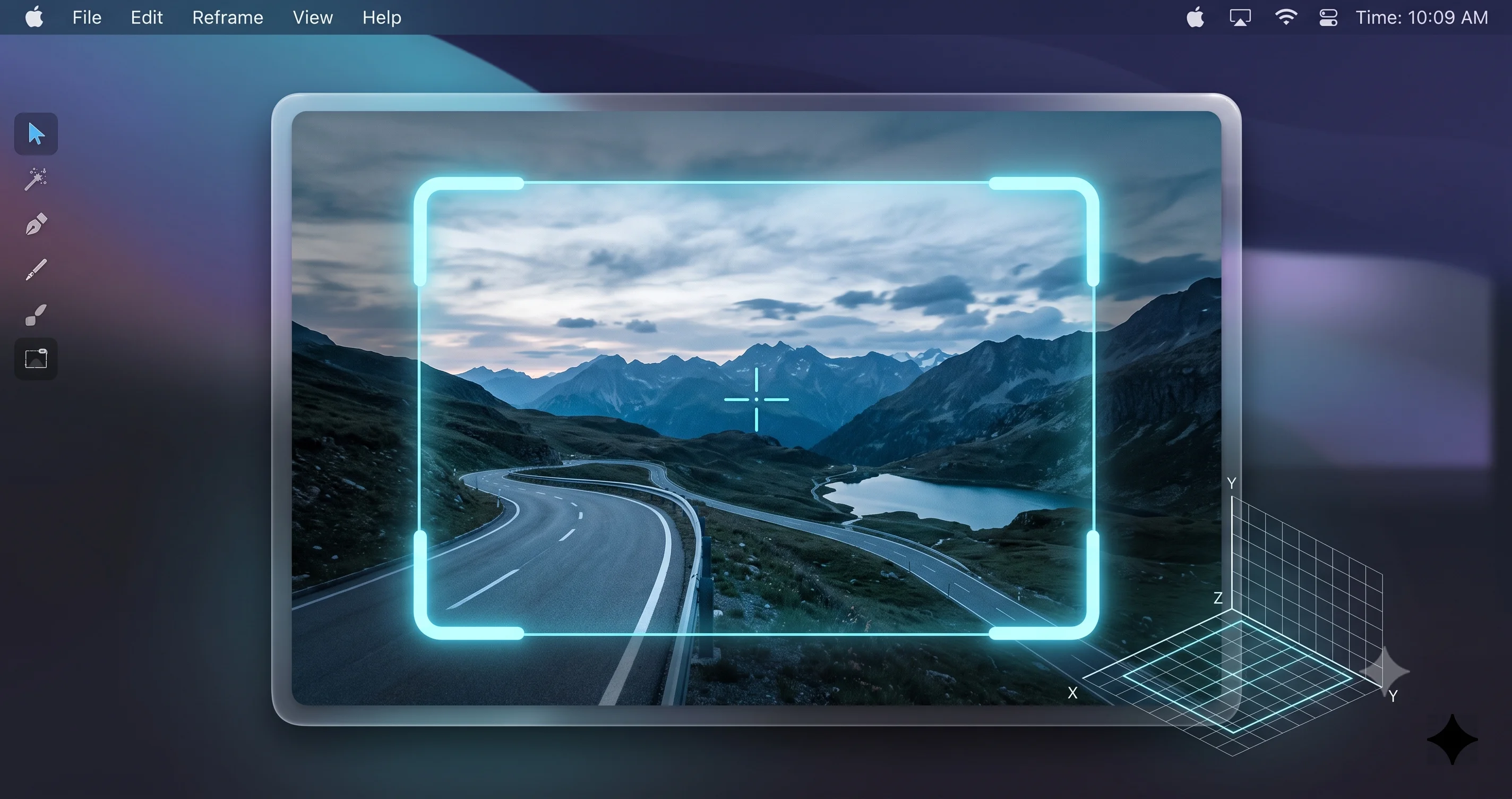 macOS 27 Photos 편집기에서 Spatial Reframing 사용하기