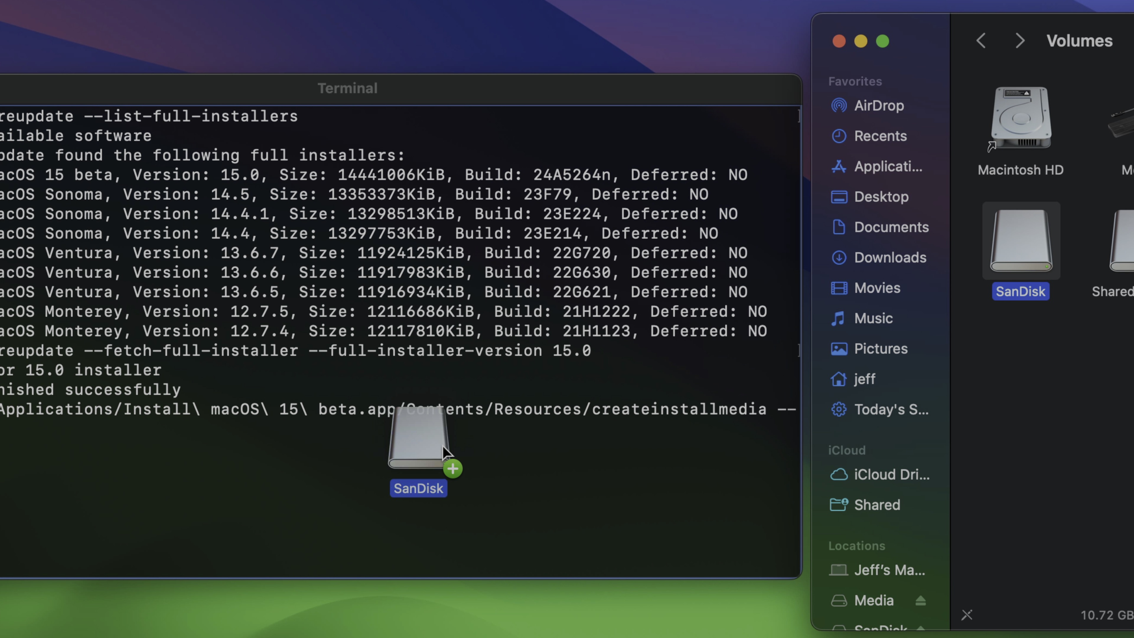 Drag and Drop to Create Installer