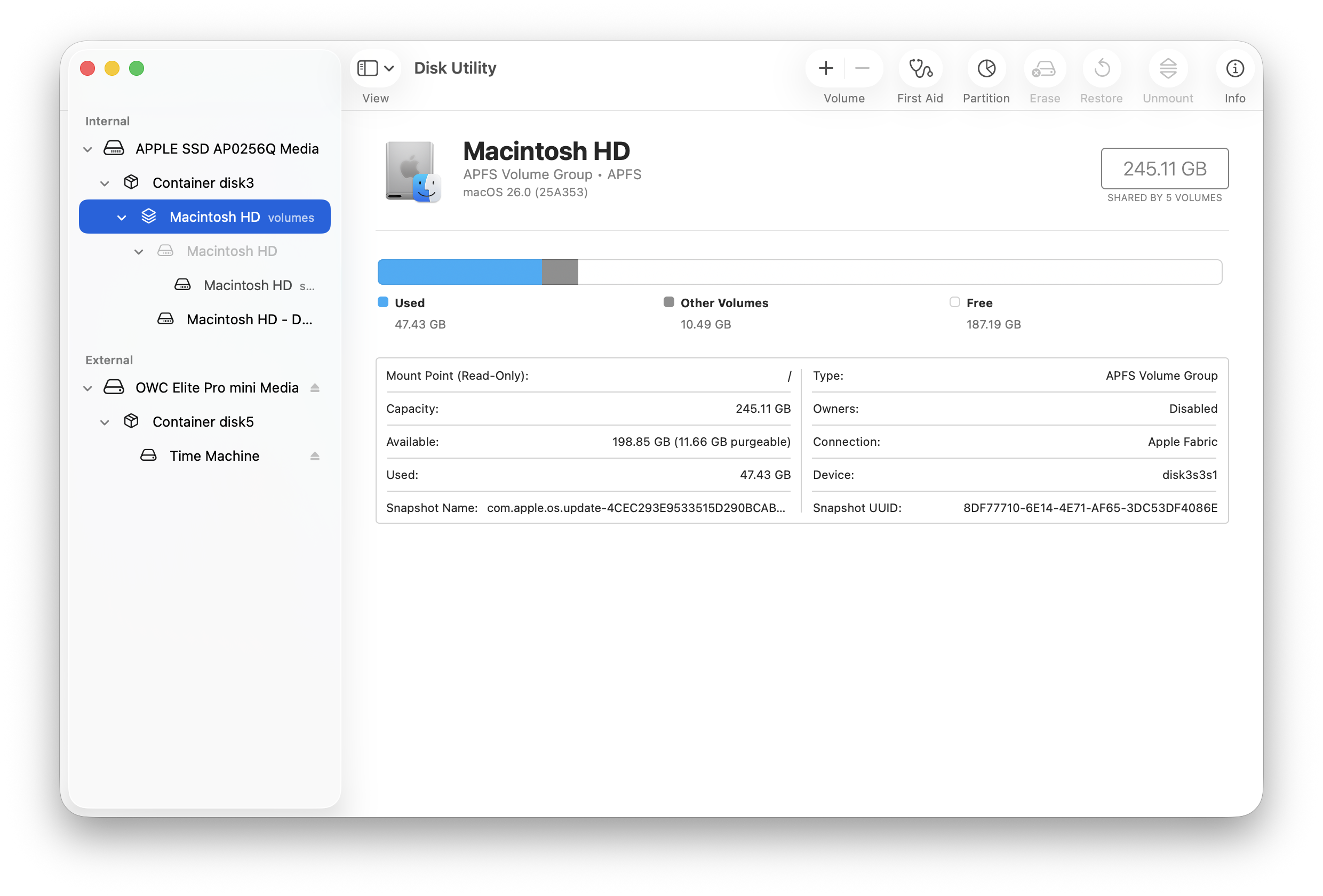 Disk Utility