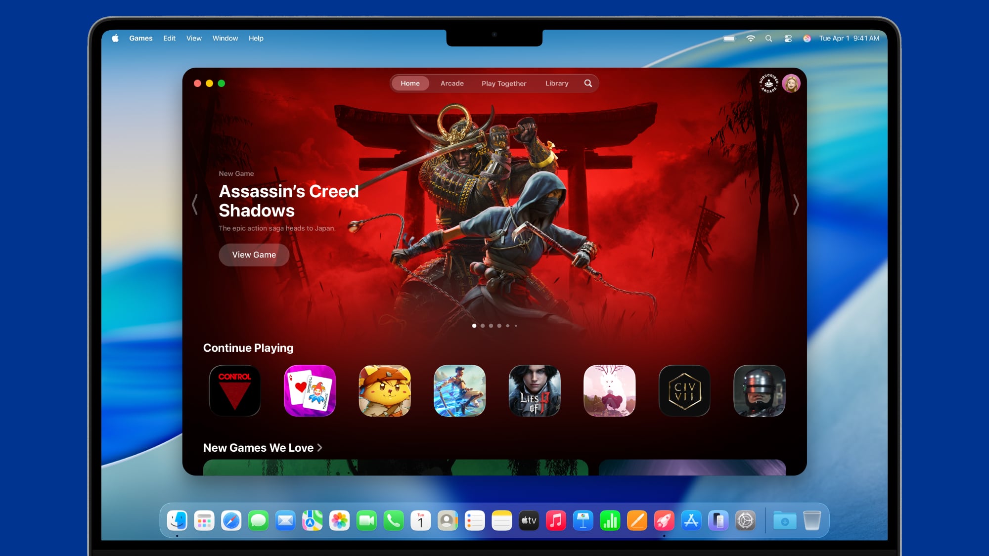 macOS ゲームライブラリ