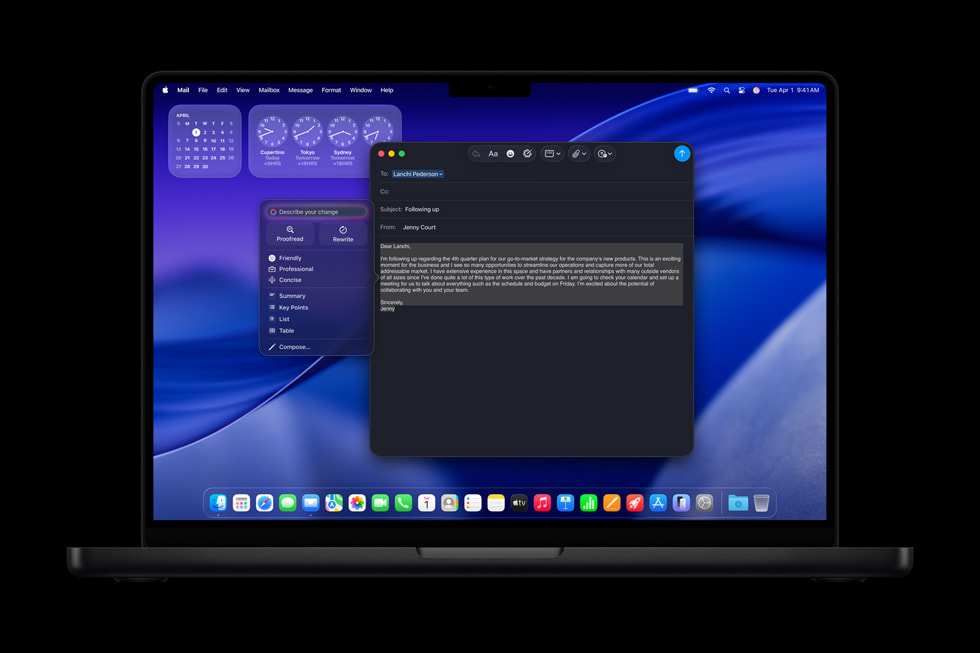 macOS Tahoe with Apple Intelligence