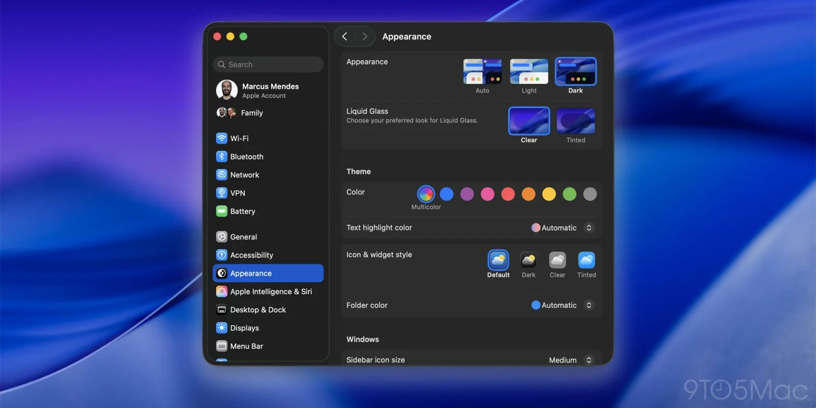 macOS System Settings