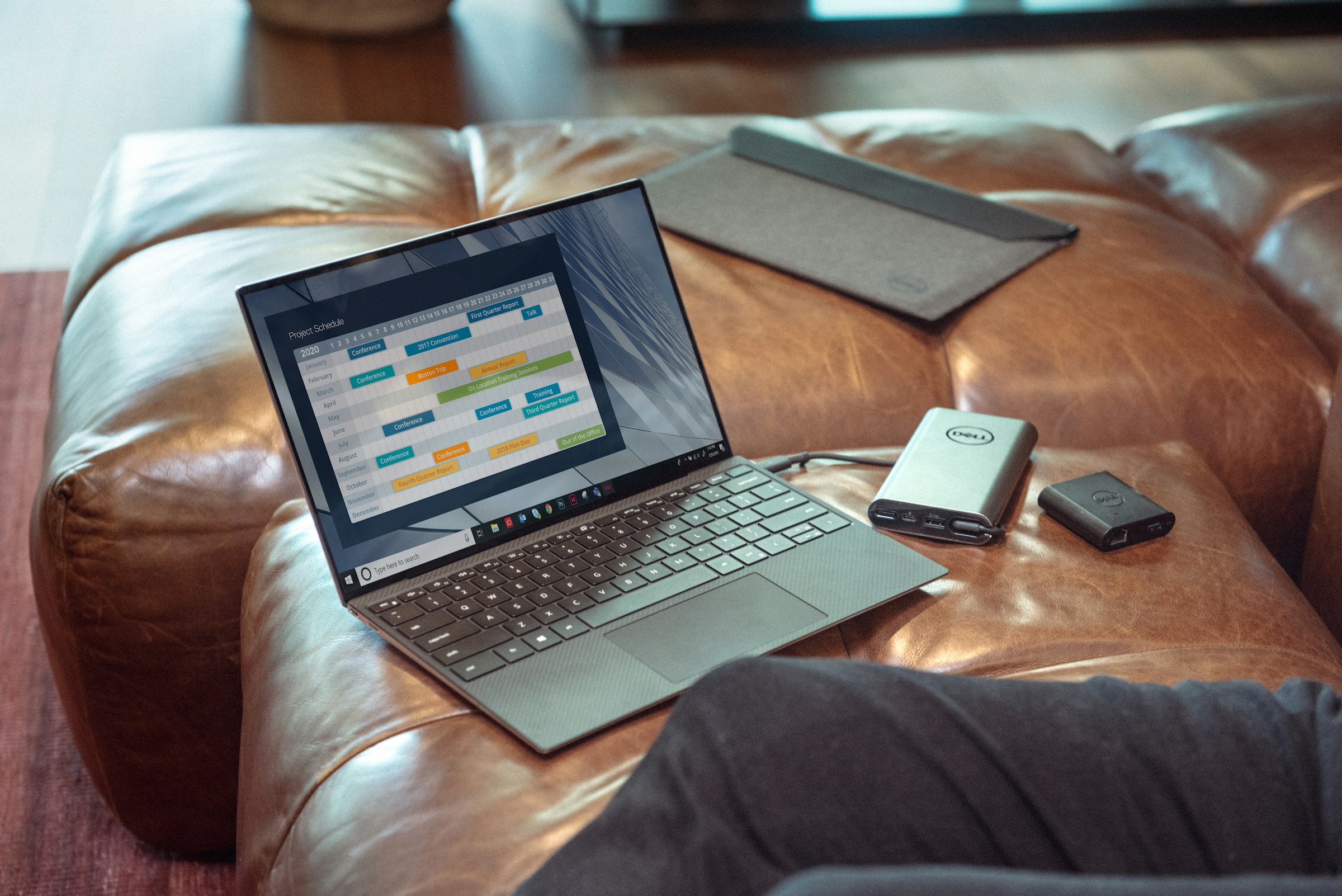 Professional Mac setup and workspace
