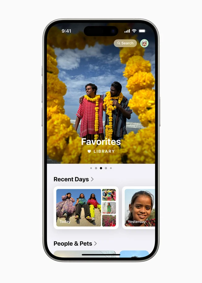 Photos App Memories