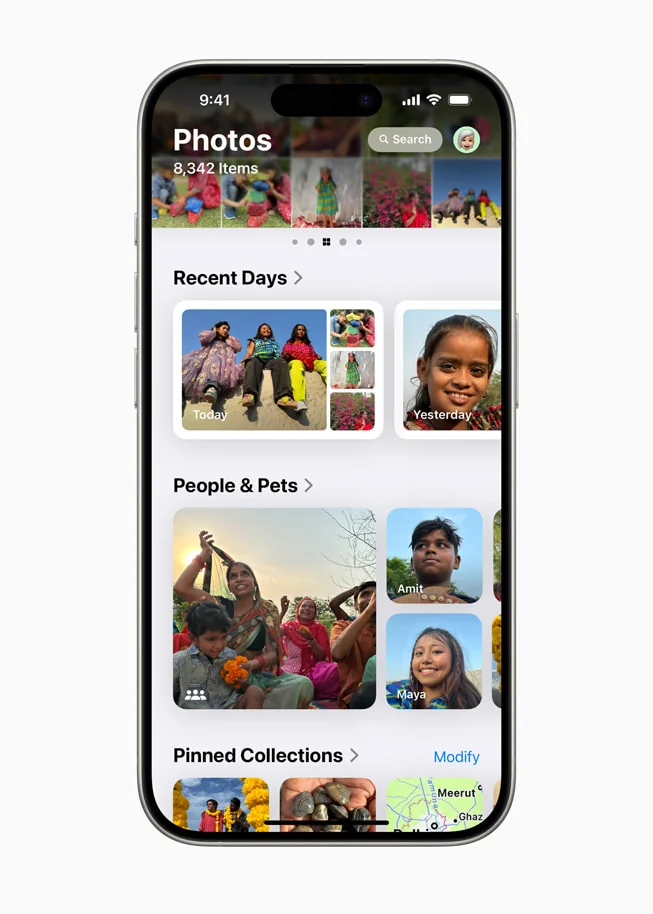 Photos App Collections