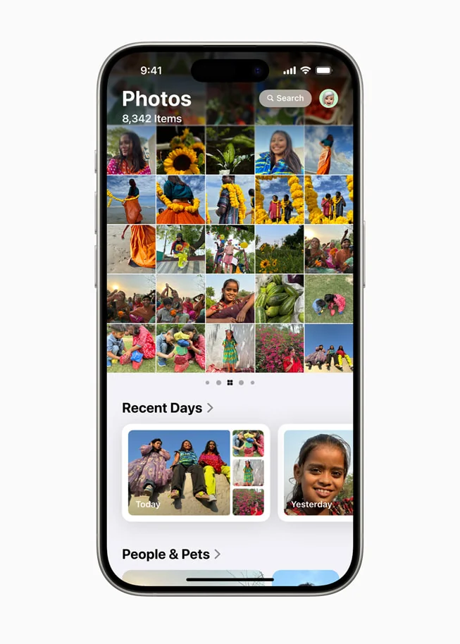 Photos App Interface