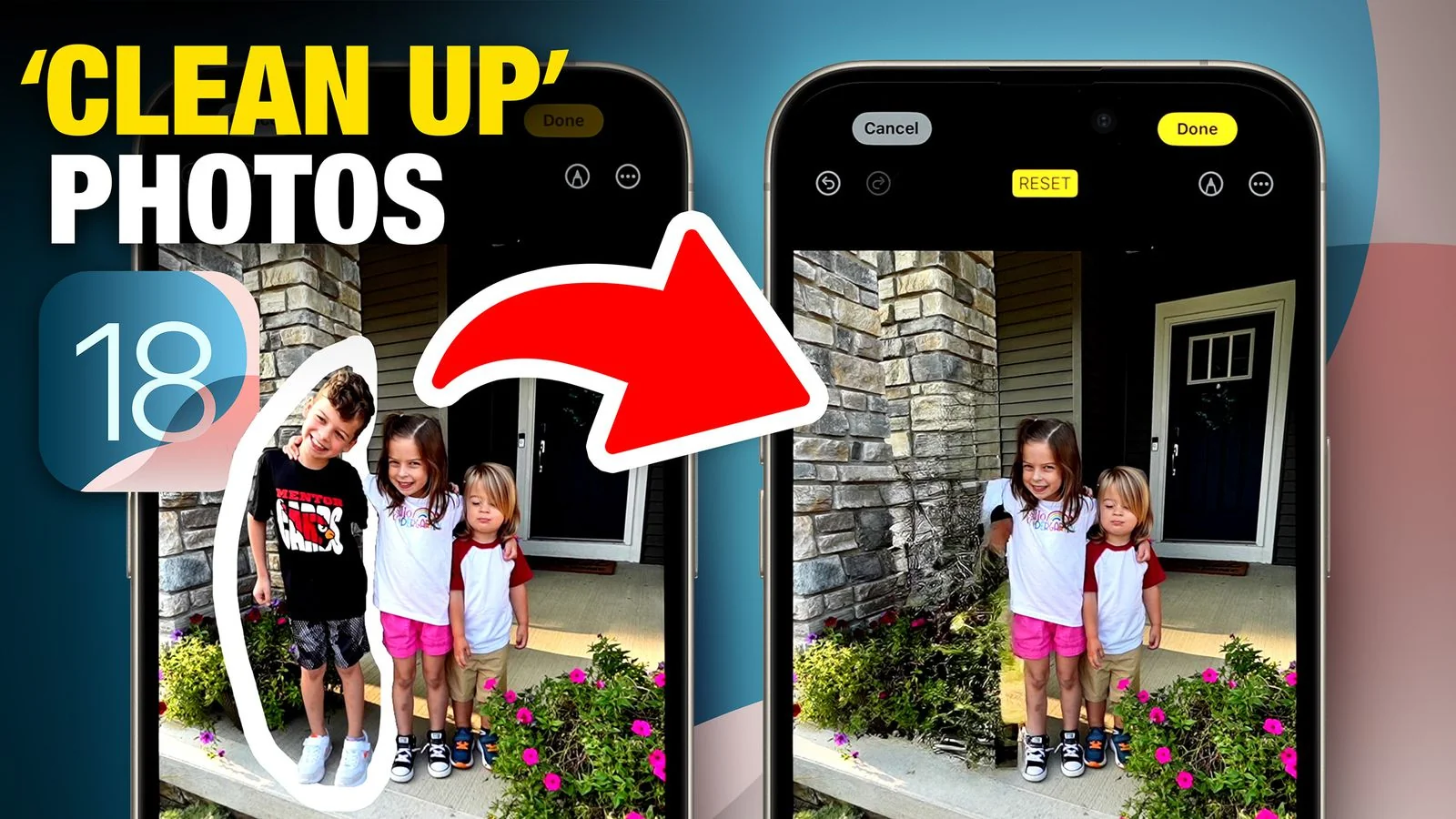 Photos App Clean Up Tool