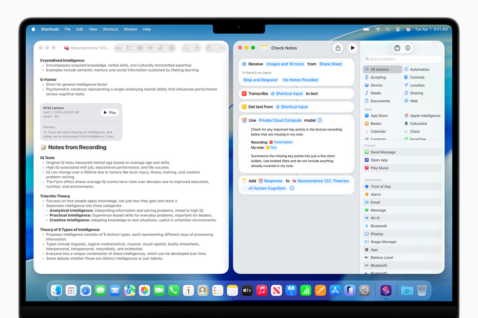 Outils d'Écriture Apple Intelligence