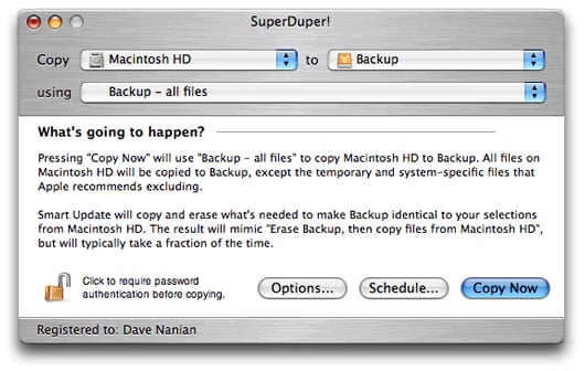 SuperDuper Interface