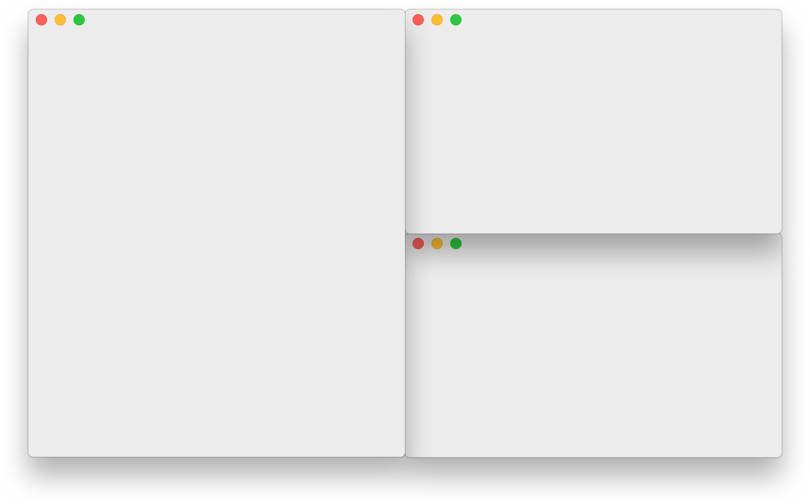 Amethyst Window Layout