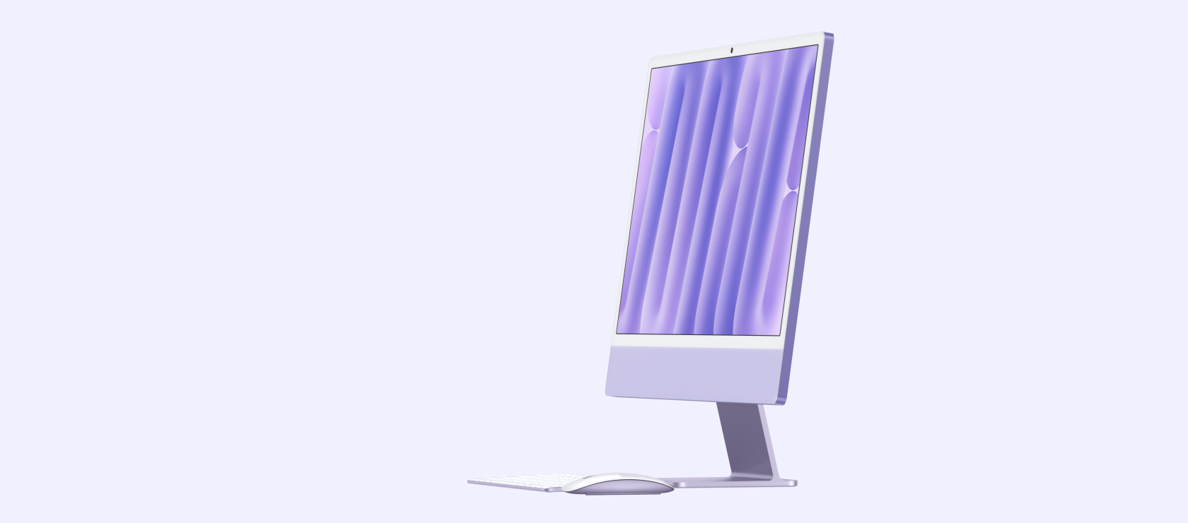 iMac design showcasing current Apple desktop