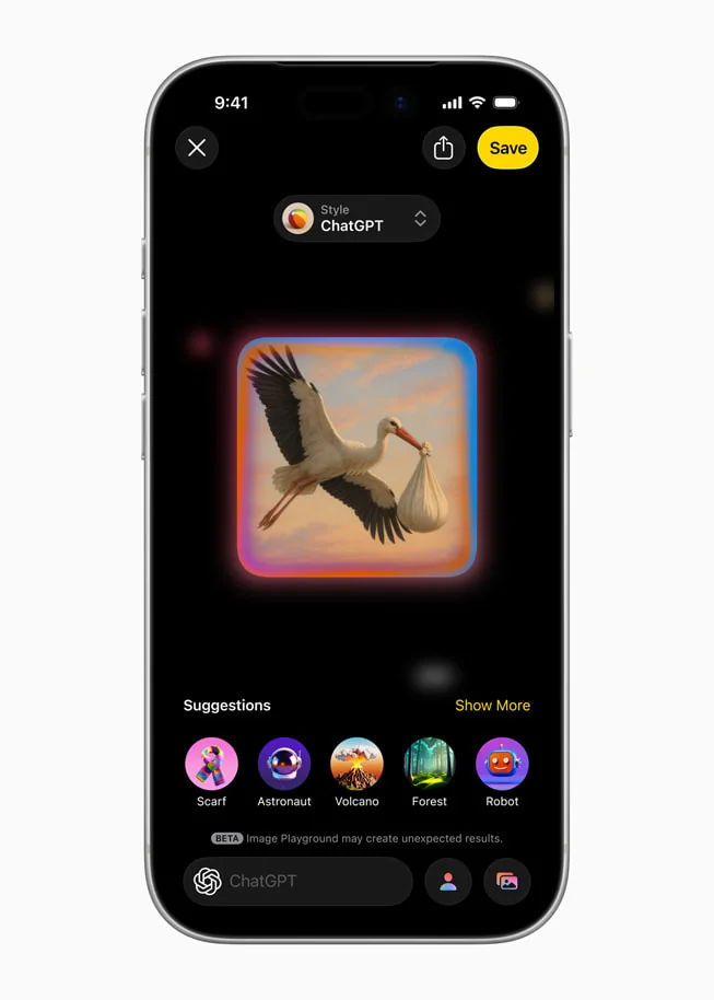 Image PlaygroundとGenmoji