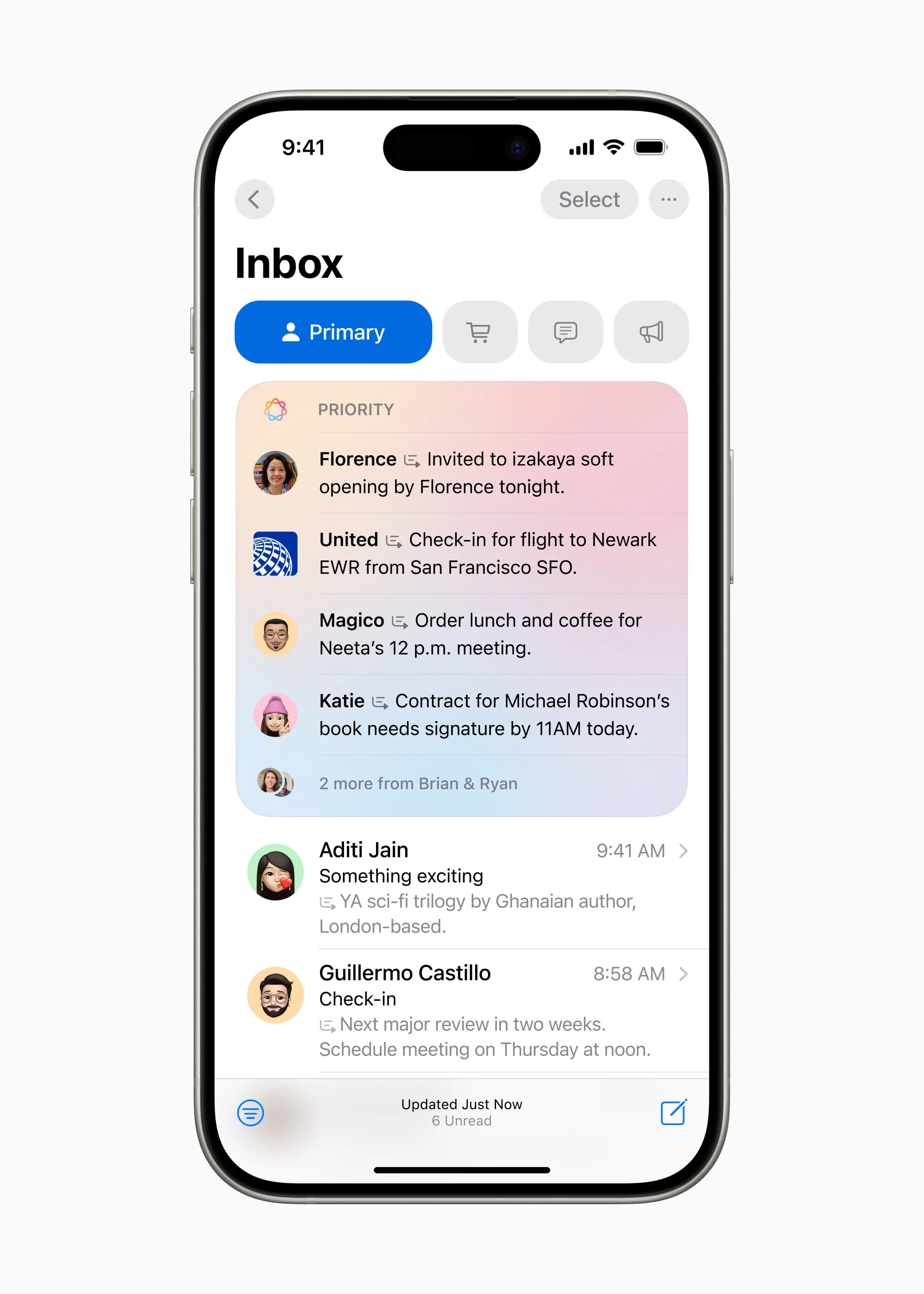 Apple Intelligence Business Communication Examples