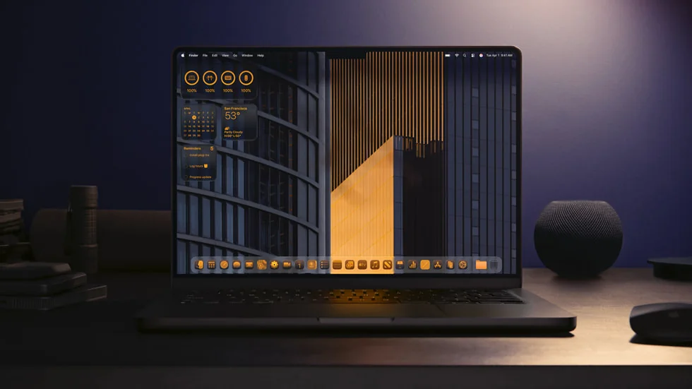 Dark Tint Widgets