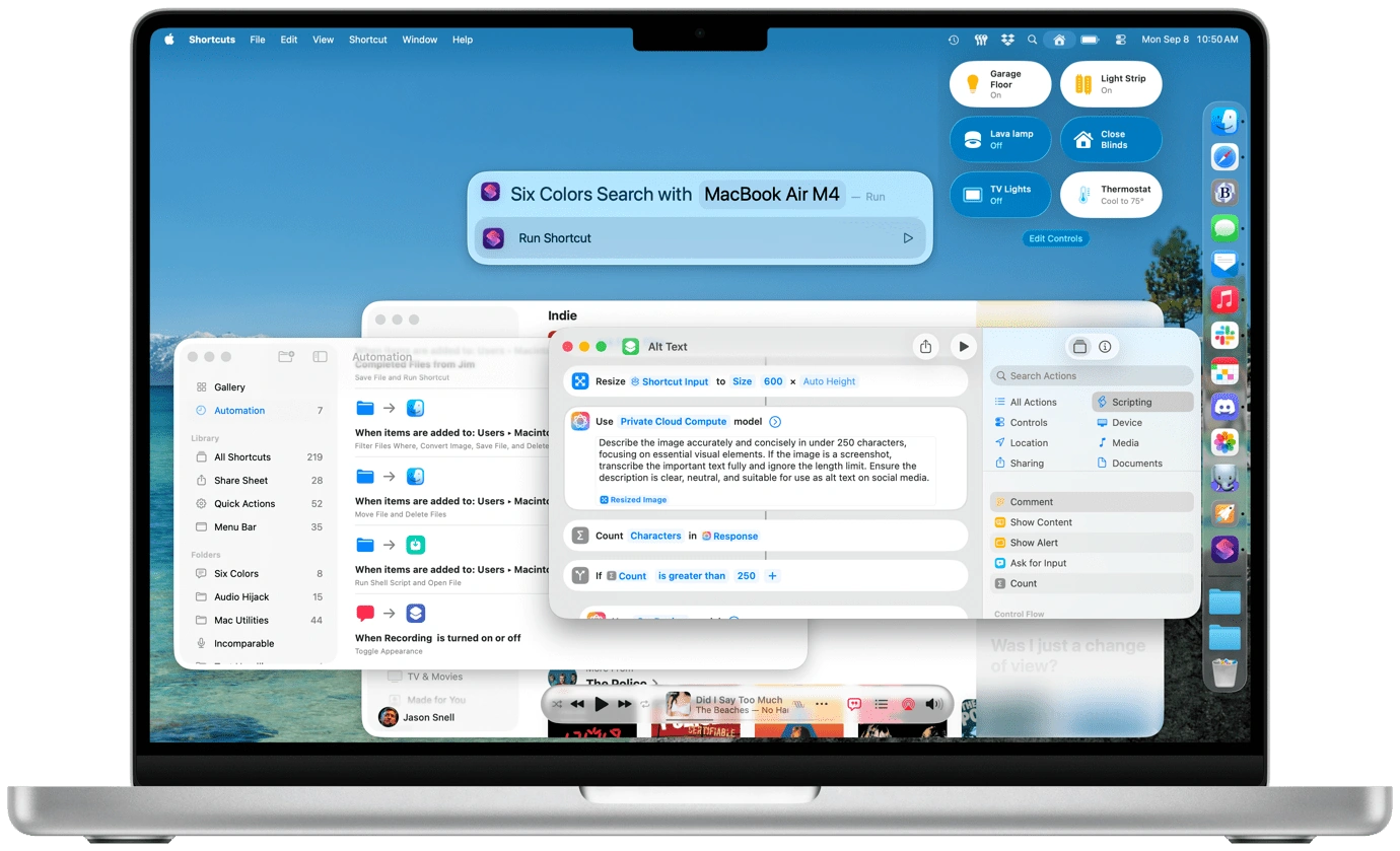 macOS Tahoe 电话应用界面