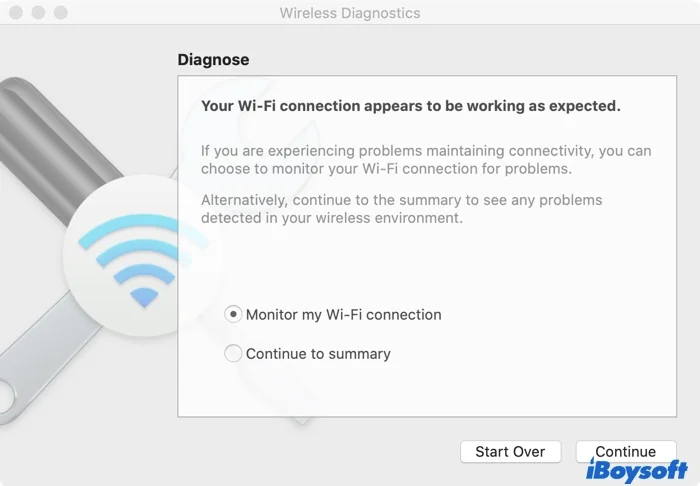 Surveiller la connexion WiFi