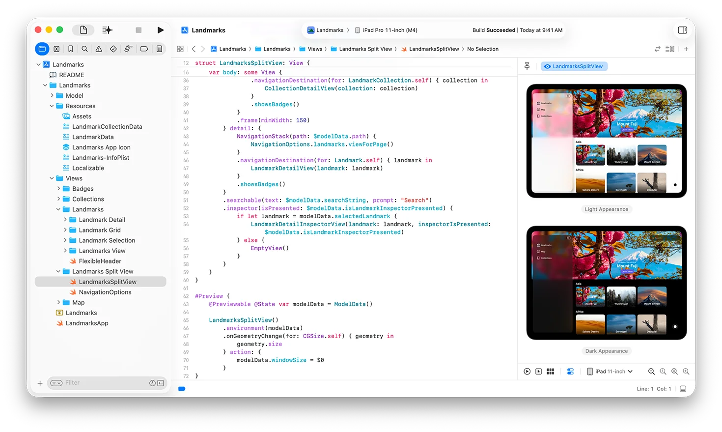 SwiftUI Previews in Xcode